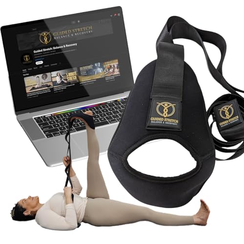 FlexiStretch Yoga Strap with Comfort Loops for Enhanced Mobility
