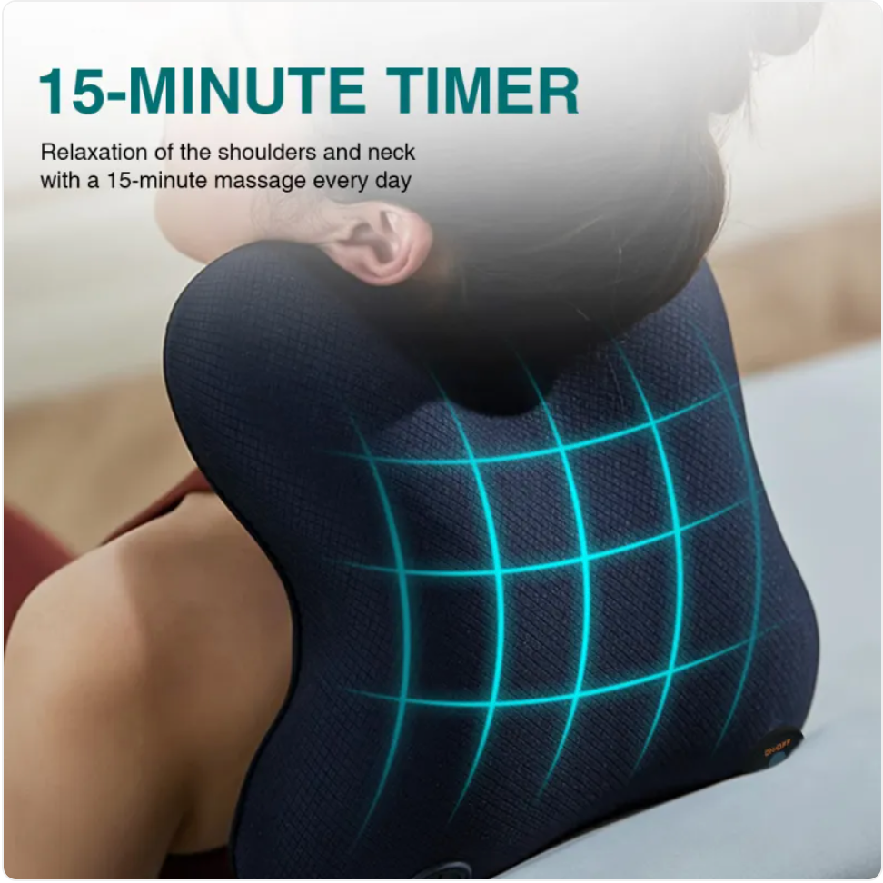 Shiatsu Neck & Back Relief Pillow