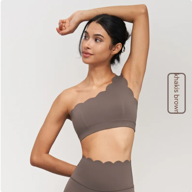 Ruffle Active Bra