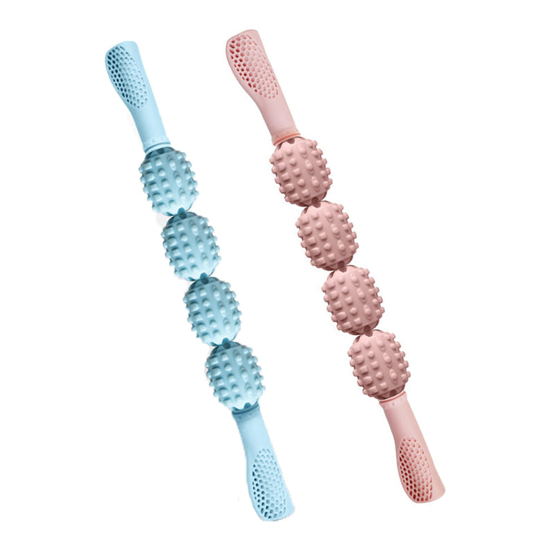 Yoga Four Roller Leg Muscle Relaxation Massage Stick