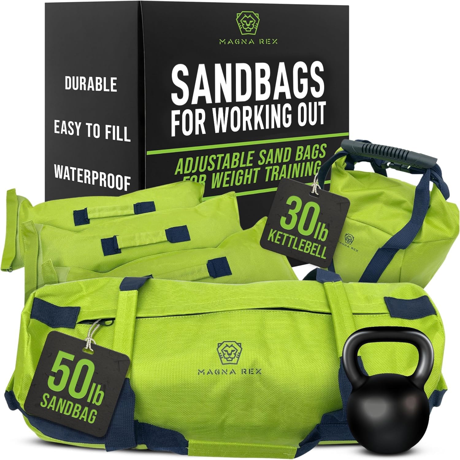 Adjustable Fitness Sandbag Set - Durable Weight Training Equipment