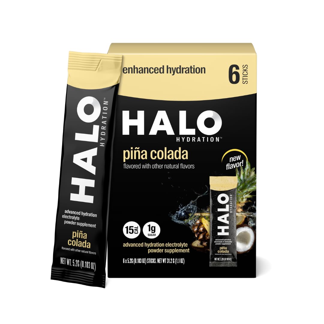 HALO Rapid Hydrator - Pina Colada Sports Mix | 6 Sticks