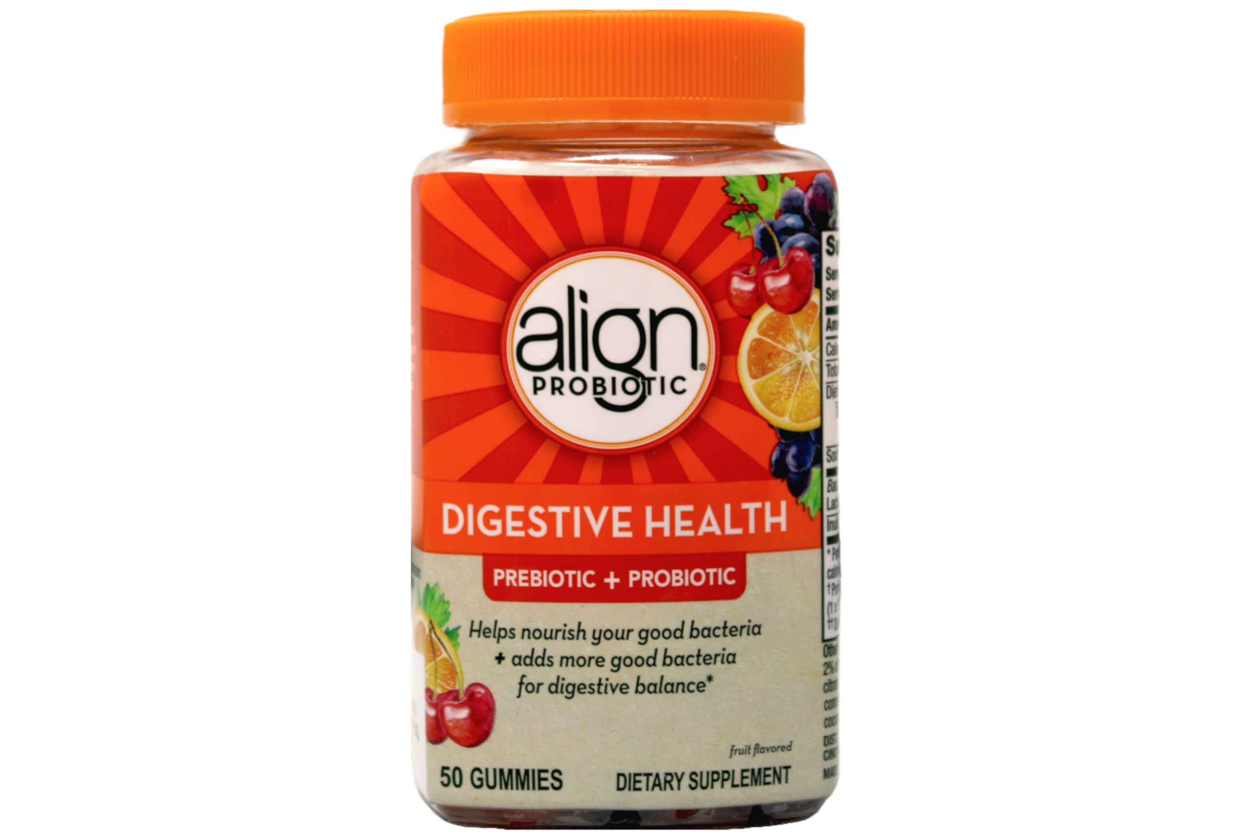 Align Gut Health Pre/Probiotic Gummies - 50ct Fruit Flavor