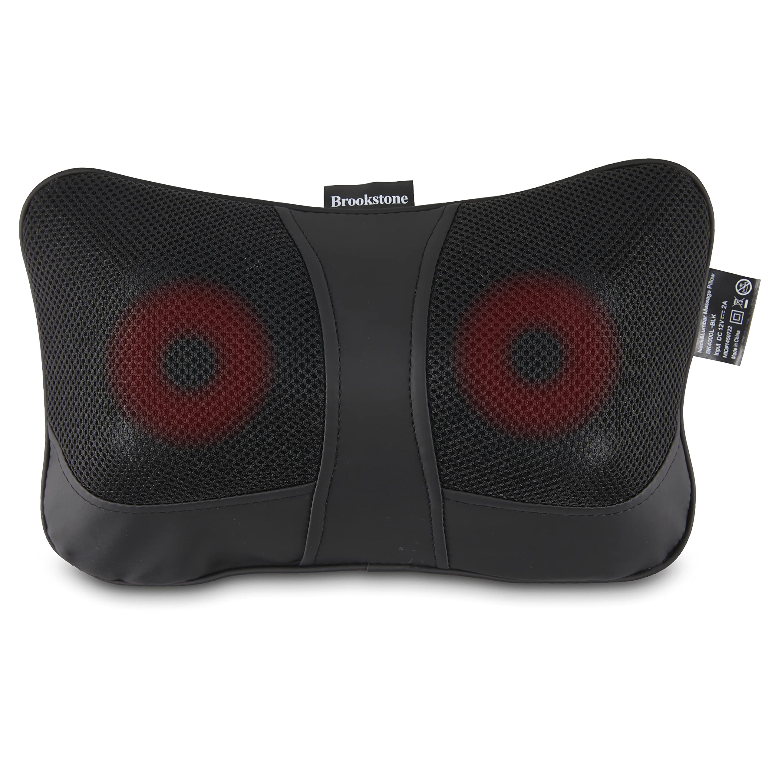 Brookstone Deep Kneading Shiatsu Massage Pillow with Heat