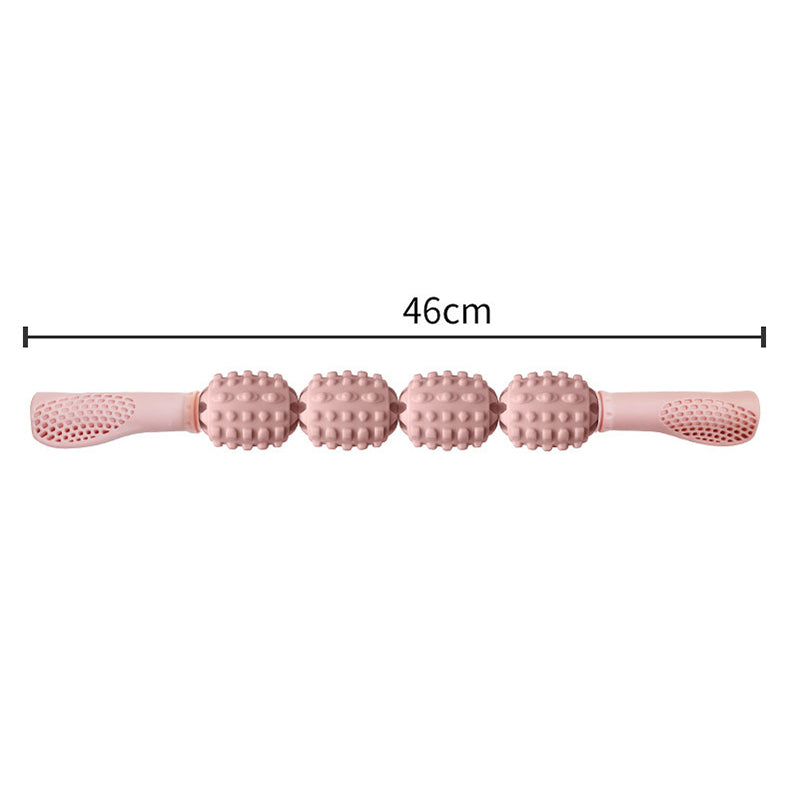 Yoga Four Roller Leg Muscle Relaxation Massage Stick