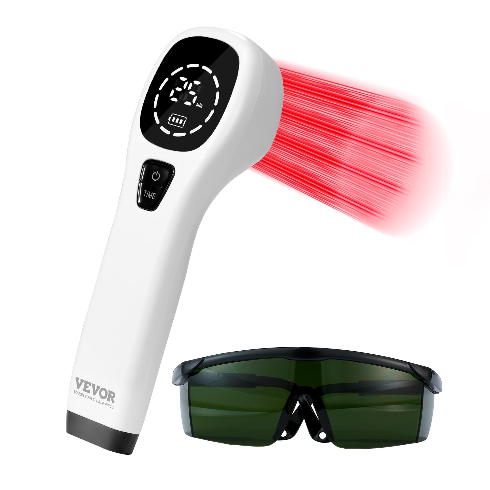 VEVOR Handheld Red Light Pain Relief Device for Humans & Pets